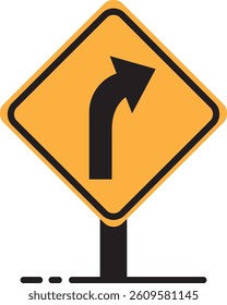 Illustration Complete Collection of Traffic Signs and Road Markings