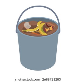 Illustration of a Compost Bucket