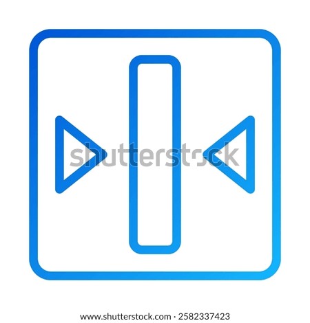 Illustration of Compress Arrows Isolated on White