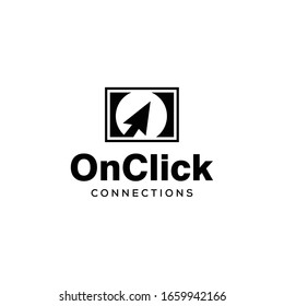 Illustration of computer mouse click arrows being used to press a command button 