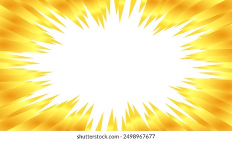 Ilustración de líneas concentradas con un gradiente dorado