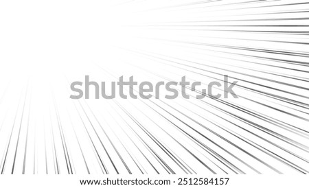 illustration of concentrated lines with a gray gradient
