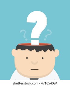 Illustration Concept  Backbreaking tasks and problems vetor
