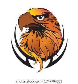 Illustration of concept logos taken from Eagle and Fire suitable for gaming companies or others.