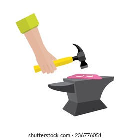 illustration concept for making icons