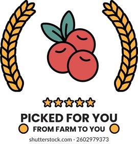 An Illustration in the concept of tomatoes in line drawing style