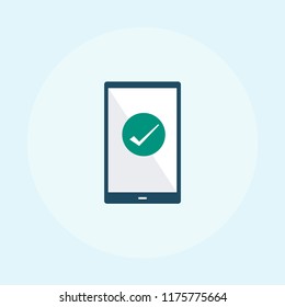 Illustration of confirmation concept