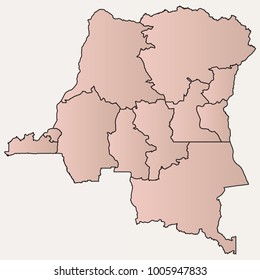 Illustration of the congoDR map
