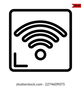 illustration of connection line icon 