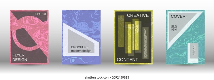 The illustration, consisting of blurred lines, circles. Template for your business design.