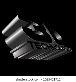 

an illustration consisting of an image of the text "3D" in the form of a symbol or logo