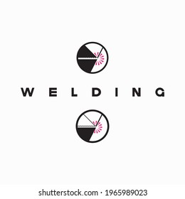 
ilustración que consiste en la imagen del perno de soldadura en forma de símbolo o logotipo