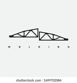 ilustración consistente en una imagen de una estructura soldada en forma de símbolo o logotipo