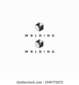 
illustration consisting of an image of a welded structure in the form of a symbol or logo