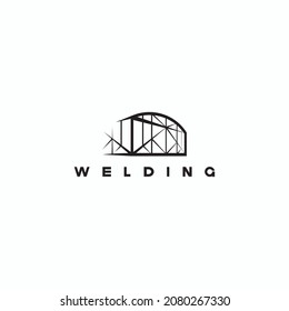 
illustration consisting of an image of a welded structure in the form of a symbol or logo