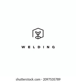 

illustration consisting of an image of a welded structure in the form of a symbol or logo
