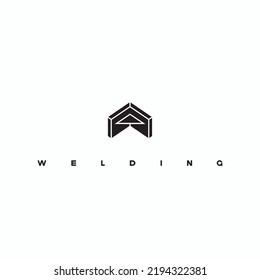 
illustration consisting of an image of a welded structure in the form of a symbol or logo