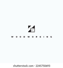 
illustration consisting of a jigsaw saw in the form of a symbol or logo
