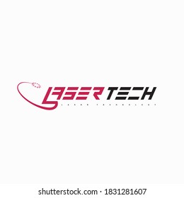 
Illustration consisting of a laser engraved beam as a symbol or logo
