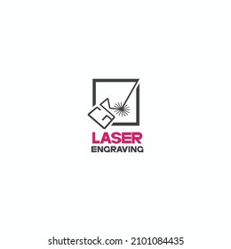 
Ilustración consistente en un rayo láser grabado como símbolo o logotipo