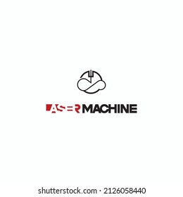 
Illustration consisting of a laser engraved beam as a symbol or logo