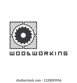 
an illustration consisting of a picture of a sawn piece of wood in the form of a symbol or logo