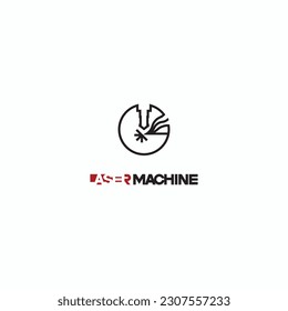
An illustration consisting of a plasma cutting nozzle in the form of a symbol or logo 