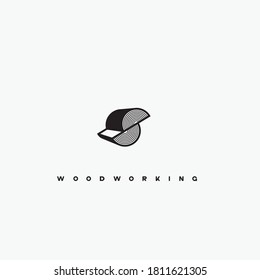 ilustración consistente en un registro de aserramiento en forma de símbolo o logotipo