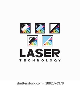 
An illustration consisting of a schematic image of a prism through which light passes. Optics and laser technology