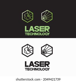 
An illustration consisting of a schematic image of a prism through which light passes. Optics and laser technology