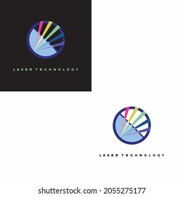 
An illustration consisting of a schematic image of a prism through which light passes. Optics and laser technology