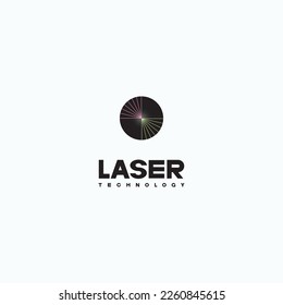 
An illustration consisting of a schematic image of a prism through which light passes. Optics and laser technology