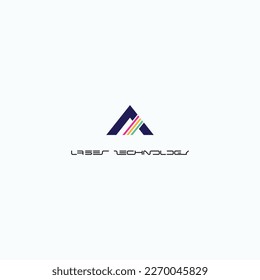 
An illustration consisting of a schematic image of a prism through which light passes. Optics and laser technology