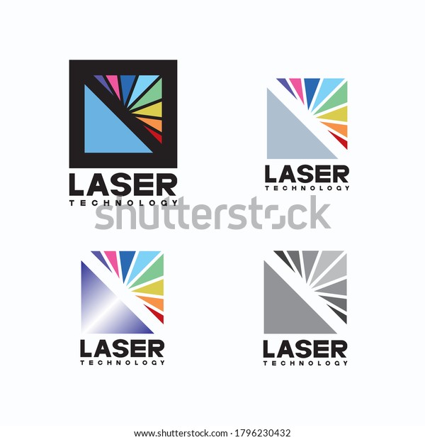 Illustration Consisting Schematic Image Prism Through Stock Vector ...