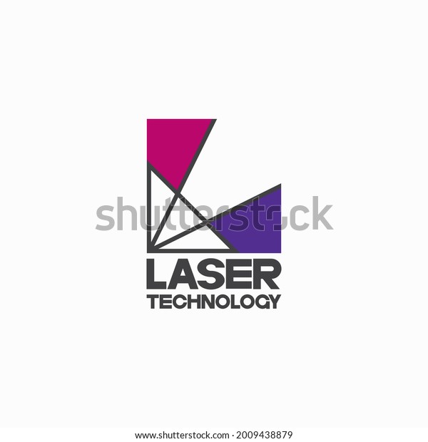 Illustration Consisting Schematic Image Prism Through Stock Vector ...