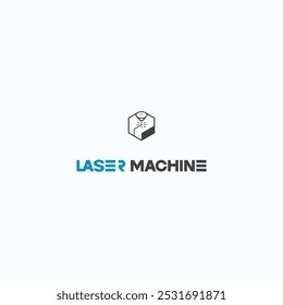 
The illustration consists of a laser cutting nozzle in the form of a symbol or logo. Laser cutting engraving