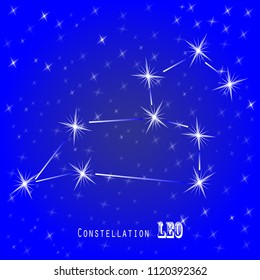 Illustration of the constellation LEO.