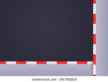 illustration of  construction tapes, background