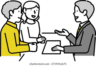 Ilustración de una consulta | Consulta, contrato, explicación