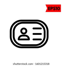 illustration of contact flat icon