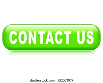 Illustration of contact us button on white background