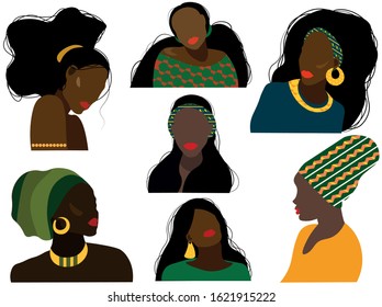 Young African Woman Images Stock Photos Vectors Shutterstock