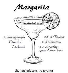 illustration of Contemporary Classics margarita