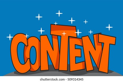 Illustration of Content Word