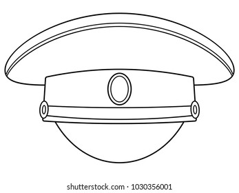 Illustration of the contour service cap