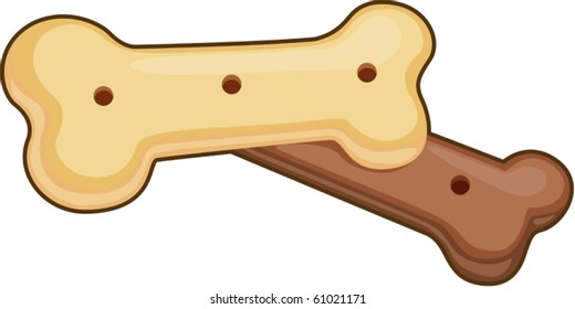 illustration of a cookies on a white background