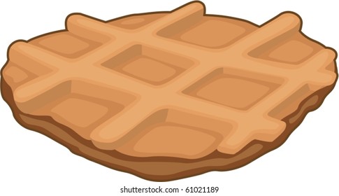 illustration of a cookies on a white background
