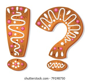 illustration of a cookies symbol