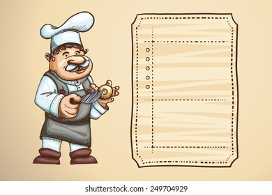 Illustration of cooking concept.