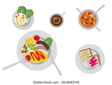 Illustration of cooking.
Image of breakfast. Omelette clip art.
Illustration of snacks.